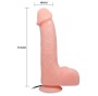 BAILE - VIBRATORE REALISTICO NATURALE BARBARA 22 CM
