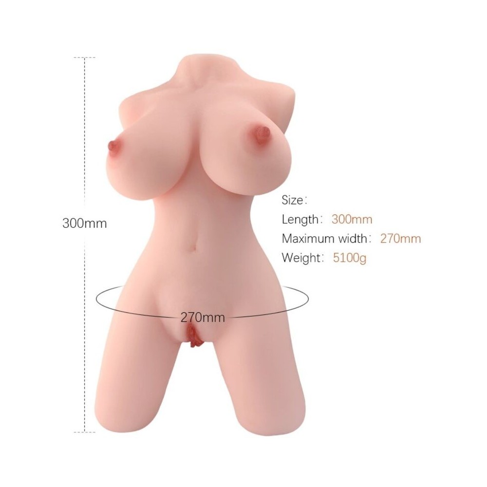 ARMONY - MODELLO REALISTICO DI TORSO FEMMINILE 5