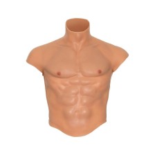 HIDDEN DESIRE - ALTER EGO SILICONE MALE TORSO SHIRT WITH ABS FLESH