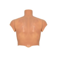 HIDDEN DESIRE - ALTER EGO SILICONE MALE TORSO SHIRT WITH ABS FLESH