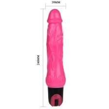 BAILE - VIBRADOR DAAPLY PLEASURE MULTISPEED ROSA