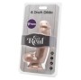 GET REAL - DILDO 12 CM WITH BALLS VIBRATOR SKIN