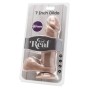 GET REAL - DILDO 18 CM WITH BALLS VIBRATOR SKIN