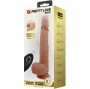 PRETTY LOVE - JONATHAN SILICONE DILDO 3 VIBRAÕES + 3 MEDIDAS DE INSERO CONTROLE REMOTO 21 CM
