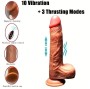 ARMONY - VIBRADOR DILDO REALÍSTICO E CONTROLE REMOTO 22.5 CM