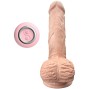 ARMONY - VIBRADOR REALÍSTICO E DILDO DE IMPULSO COM ESTIMULADOR DE LÍNGUA 19 CM