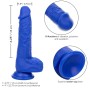 CALEXOTICS - ADMIRAL SAILOR REALISTIC DILDO VIBRATOR BLUE