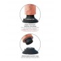 KING COCK - GODE VIBRATEUR 20.32 CM NATUREL