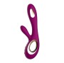 LELO - SORAYA WAVE VIBRATEUR LAPIN DEEP ROSE