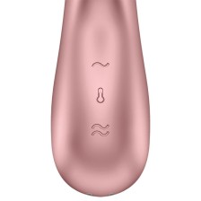 SATISFYER - VIBRATEUR HOT LOVER ROSE & BEIGE