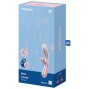 SATISFYER - VIBRATEUR HOT LOVER ROSE & BEIGE