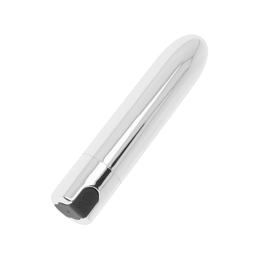 OHMAMA - VIBRATING BULLET SILVER 9.5 CM