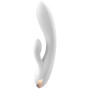 SATISFYER - APP VIBRATORE DOPPIO FLEX BIANCO