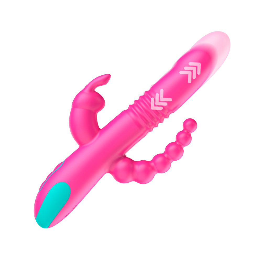 HAPPY LOKY - DONALD TRIPLE STIMULATION: ANAL, G-SPOT & CLITORAL WATCHME WIRELESS TECHNOLOGY COMPATIBLE