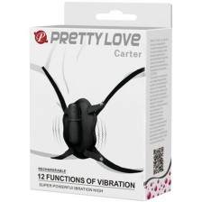 PRETTY LOVE - STRAP-ON MIT CARTER VIBRIERENDER BULLET