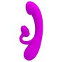 PRETTY LOVE - SINCERO VIBRADOR E SUCÇÃO CLITÓRICA DE SILICONE ROXO