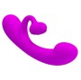 PRETTY LOVE - VIBRATEUR ET SUCCION CLITORISÉ EN SILICONE SINCÈRE VIOLET
