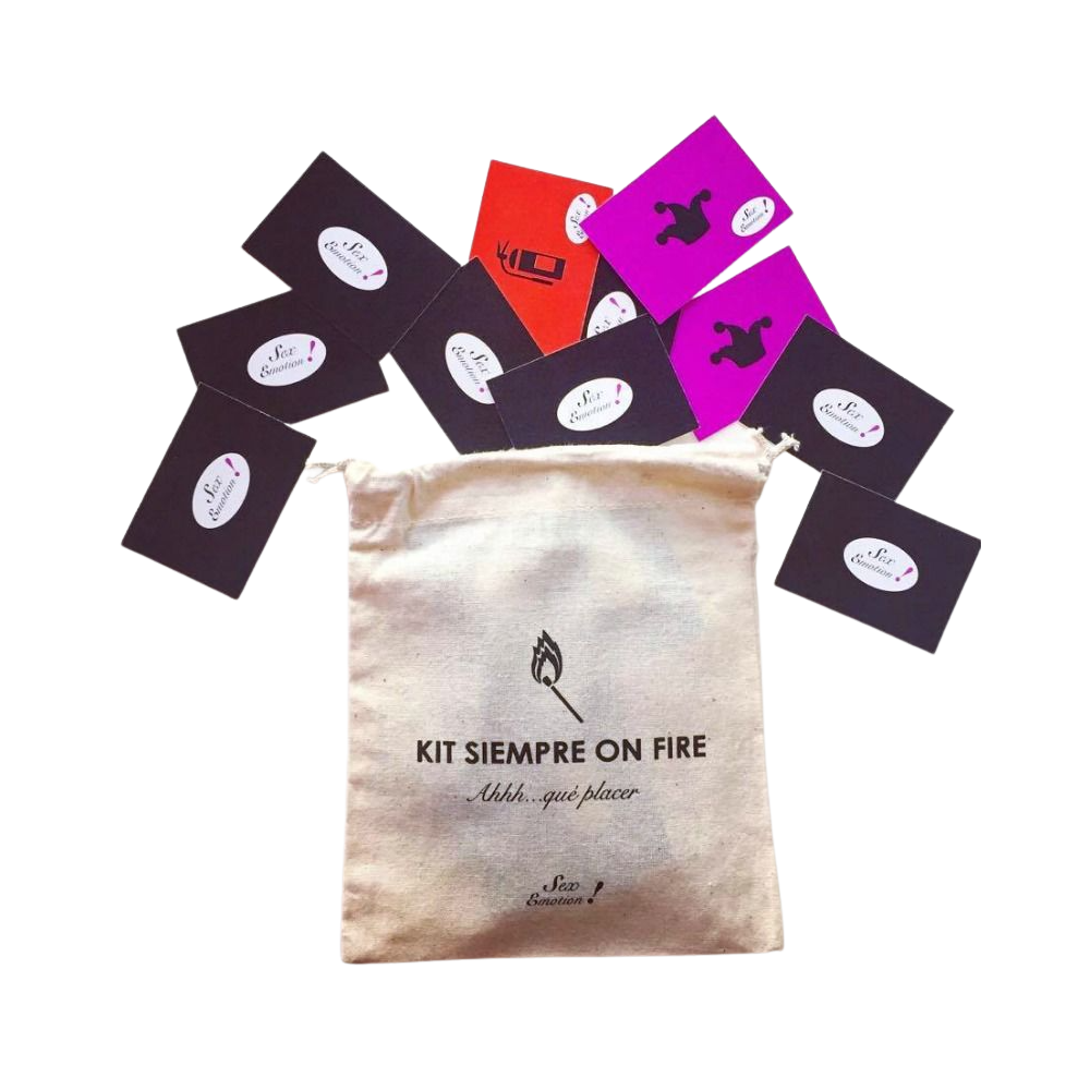 LARA  ALWAYS ON FIRE KIT-SPIEL FÜR SEX-EMOTIONEN FÜR PAARE