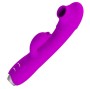 PRETTY LOVE - VIBRATEUR RECHARGEABLE REGINA - GEL À ASPIRATION VIOLET