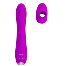 PRETTY LOVE - REGINA VIBRATORE-GEL ASPIRANTE RICARICABILE VIOLA