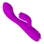 PRETTY LOVE - GLORIA WIEDERAUFLADBARER KANINCHENVIBRATOR, WASSERDICHT, LILA