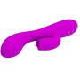 PRETTY LOVE - GLORIA RECHARGEABLE RABBIT VIBRATOR-WATERPROOF PURPLE