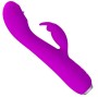 PRETTY LOVE - RACHEL RECHARGEABLE VIBRATOR WITH PURPLE SUCTION CUP
