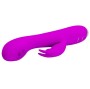 PRETTY LOVE - VIBRATORE RICARICABILE RACHEL CON VENTOSA VIOLA