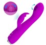 PRETTY LOVE - RACHEL VIBRADOR RECARREGÁVEL COM VENTOSA ROXA
