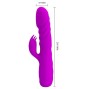 PRETTY LOVE - MELANIE PURPLE RECHARGEABLE RABBIT VIBRATOR