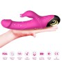 ARMONY - METEROR DILDO VIBRATEUR LAPIN ROTATEUR FUCHSIA