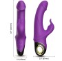 ARMONY - METEROR DILDO VIBRADOR COELHO ROXO