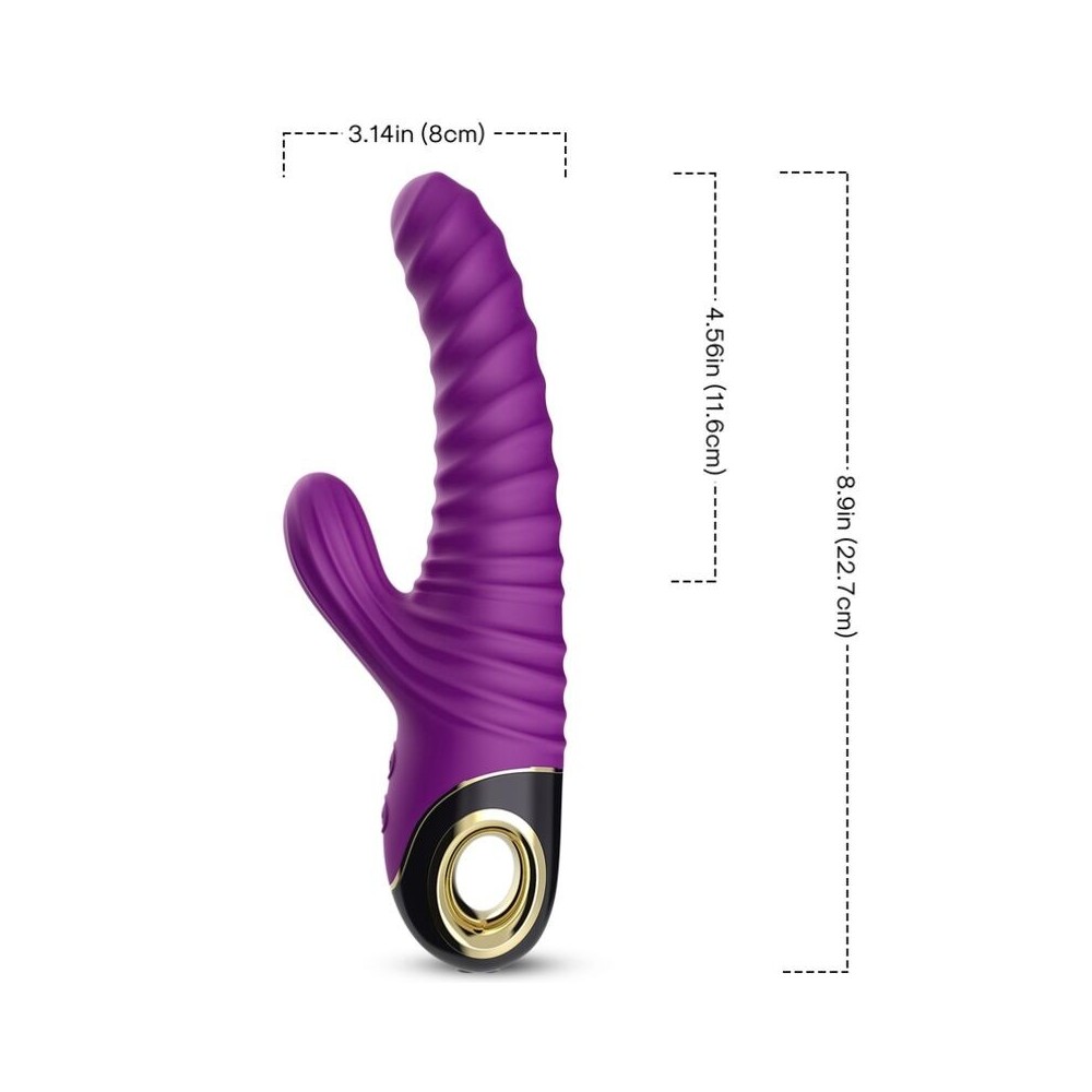 ARMONY - VIBRADOR ETERNITY SILICONE ROXO