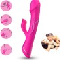 ARMONY - DILDO VIBRADOR COELHO SILICONE FÚCSIA