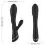 ARMONY - VIBRATEUR LAPIN SILICONE NOIR