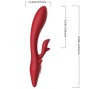ARMONY - ELK VIBRATOR RABBIT CURVED RED