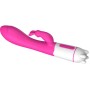 ARMONY - HAPPY VIBRADOR E ESTIMULADOR DE COELHO FÚCSIA