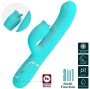 PRETTY LOVE - VIBRADOR DE COELHO COM LAMBIDA AQUA VERDE