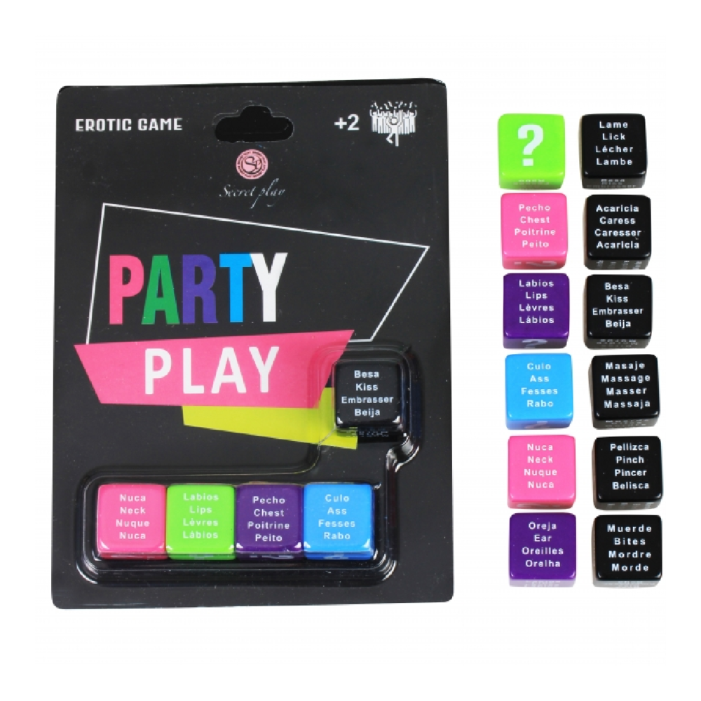 SECRETPLAY - GIOCO PARTY PLAY 5 DATO (ES/PT/EN/FR)