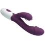 PRETTY LOVE - ANDRE VIBRADOR COELHO E ESTIMULADOR DE PONTO G ROXO