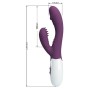 PRETTY LOVE - ANDRE VIBRADOR COELHO E ESTIMULADOR DE PONTO G ROXO
