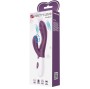 PRETTY LOVE - ANDRE VIBRADOR COELHO E ESTIMULADOR DE PONTO G ROXO