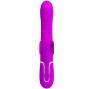 PRETTY LOVE - VIBRADOR COELHO MULTIFUNÇÕES 4 EM 1 BORBOLETE FÚCSIA