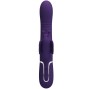 PRETTY LOVE - MULTIFUNCTION RABBIT VIBRATOR 4 IN 1 BUTTERFLY PURPLE