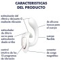 SATISFYER - G FOR GODDESS 1 VIBRATORE CONIGLIO BIANCO