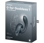 SATISFYER - G FOR GODDESS 1 RABBIT VIBRATOR DUNKELGRAU