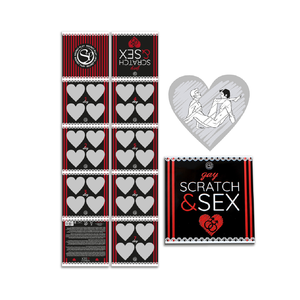 SECRETPLAY - SCRATCH & SEX GAY COUPLES GAME (ES/EN/FR/PT/DE)