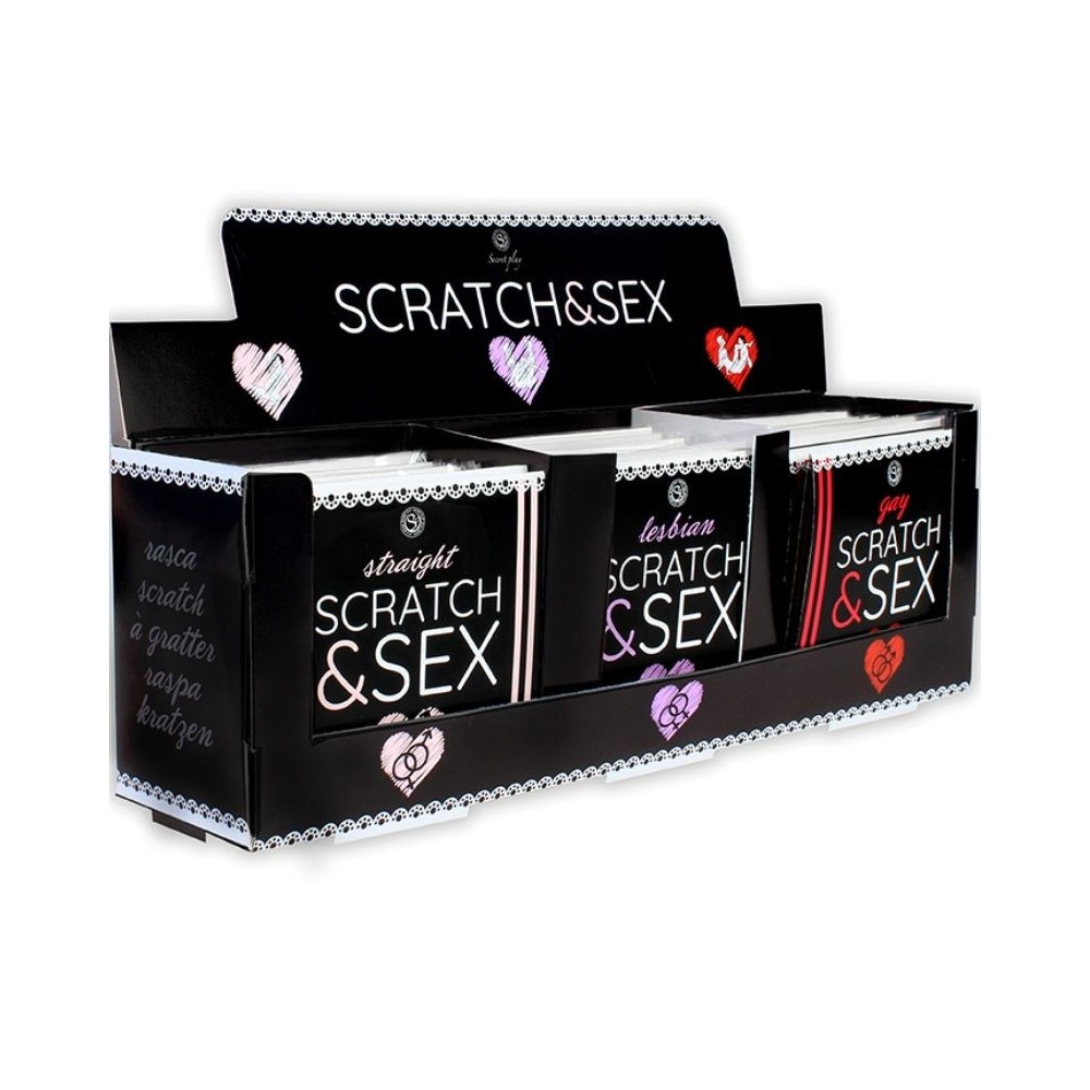 SECRETPLAY - DISPLAY + POSTURAS SCRATCH & SEX (ES/EN/FR/PT/DE)