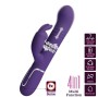 PRETTY LOVE - COALE RABBIT VIBRATOR 4 IN 1 PURPLE