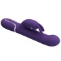 PRETTY LOVE - COALE VIBRATORE CONIGLIO CARBONE 4 EN 1 VIOLA